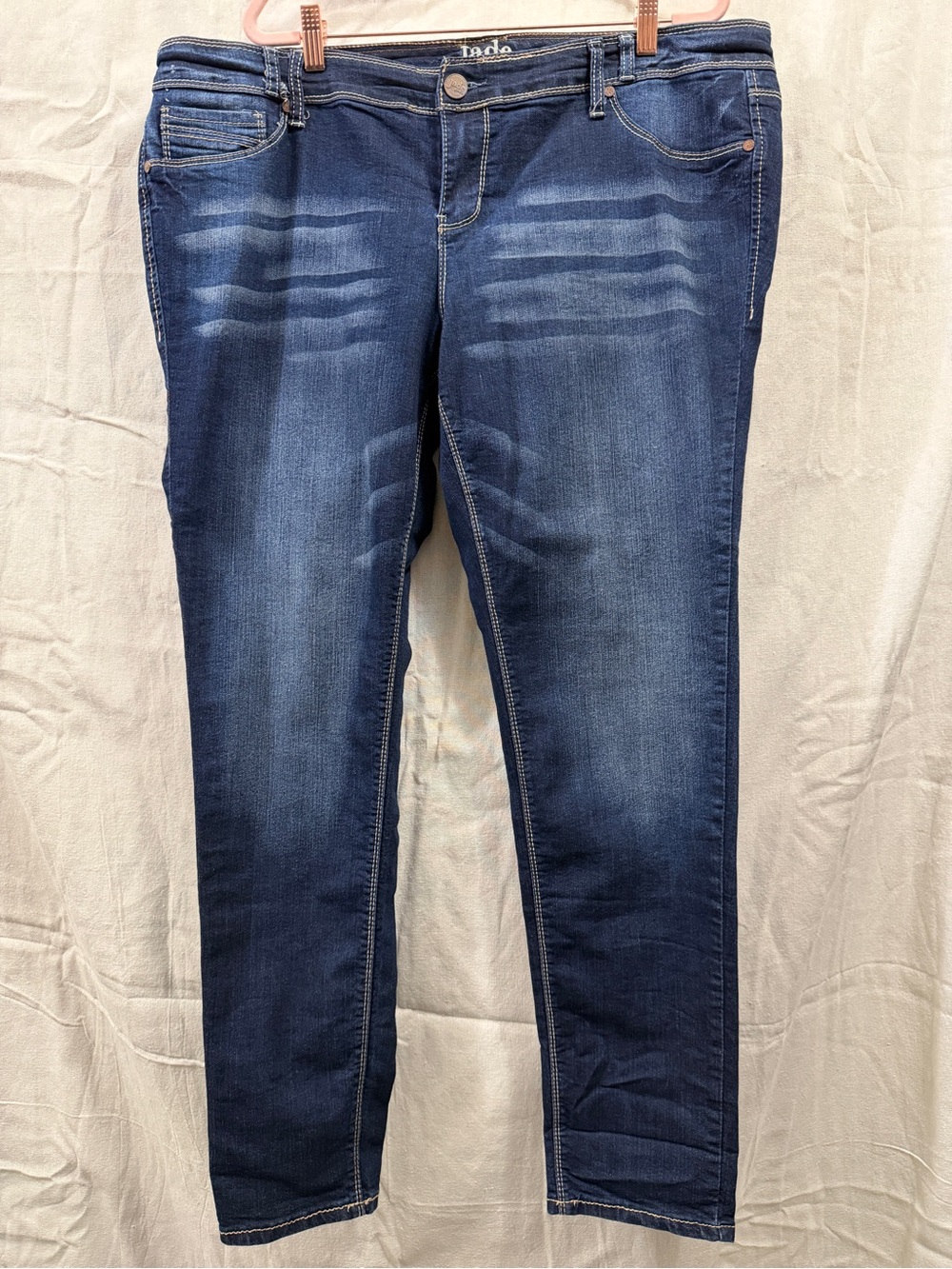 Jade Dark Blue Skinny Jeans